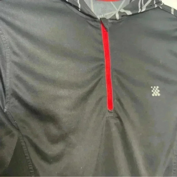 Pure NRG Athletics Hoodie Jacket  Black /White /Red Fitted Size XL - Picture 2 of 16